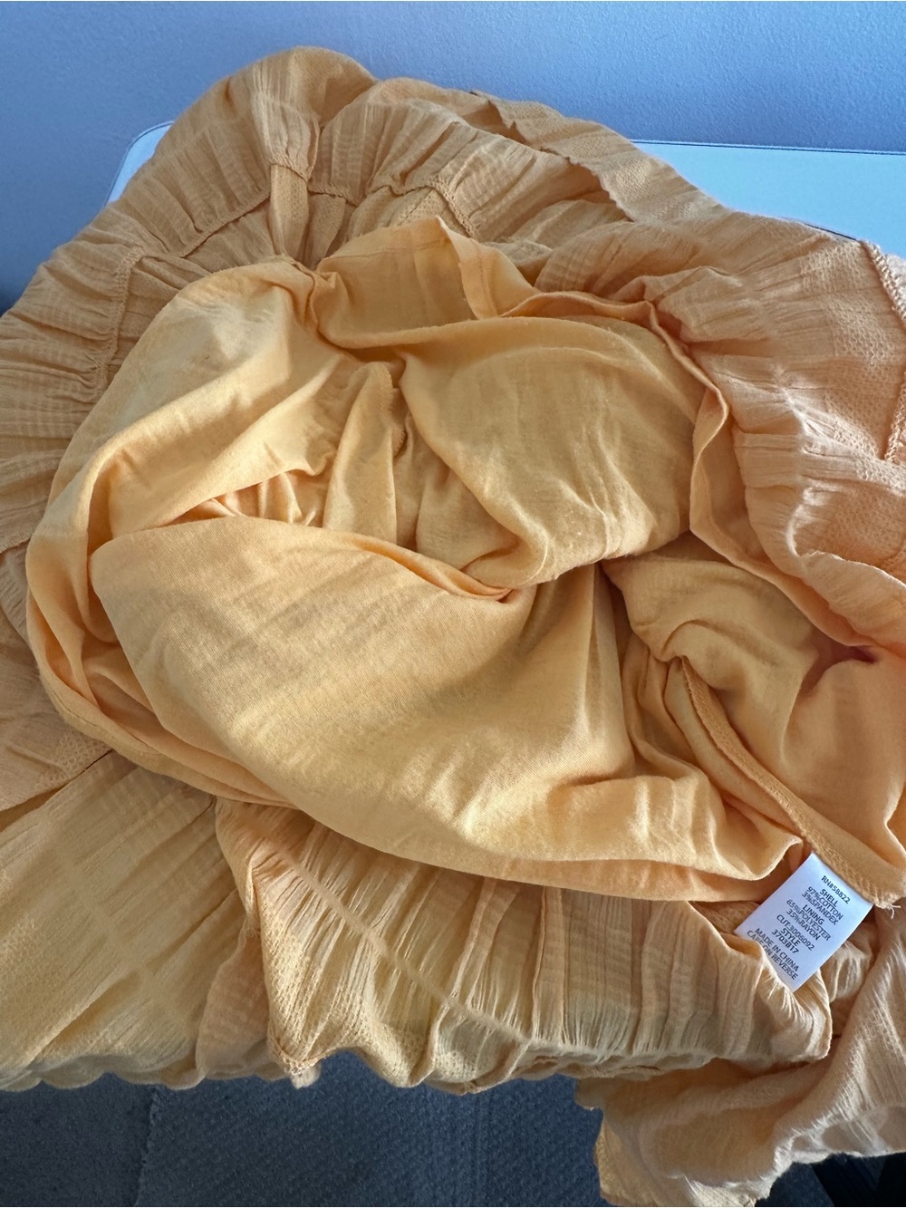 Max Studio Women's Yellow Tiered Maxi Skirt - Picture 6 of 6